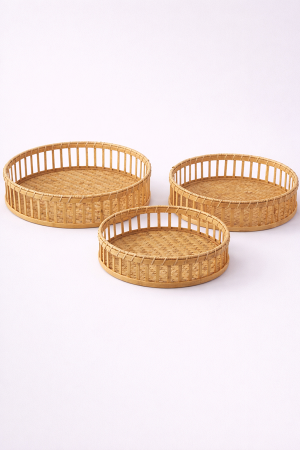 J-Line Bamboe dienbladen - verkrijgbaar in drie maten